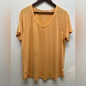 4 for $25 🍒 American Eagle Outfitters Peach Short Sleeve Soft & Sexy Top XL